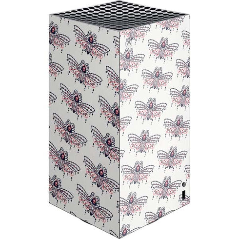 Blush Moth by Cat Coq XBox Series X Digital Edition Console Skin